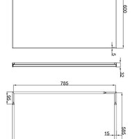 Xellanz Xellanz Serra Spiegel - Rechthoek - 120x60cm