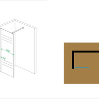 Wiesbaden Wiesbaden Comfort Inloopdouche - 10mm Helder Glaswand - 70x200cm - Nano Coating - Muurprofiel & Stabilisatiestang - Chroom
