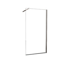 Wiesbaden Wiesbaden Comfort Inloopdouche - 10mm Helder Glaswand - 110x200cm - Nano Coating - Muurprofiel & Stabilisatiestang - Chroom