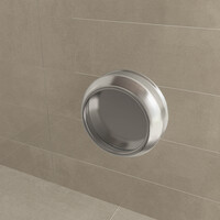 Wiesbaden Wiesbaden Puerta Profielloos Inloopdouche Verlengwand - Nano Coating - 10mm Helder Glas - 100x200cm - Chroom
