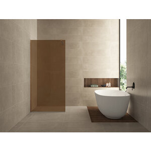 Wiesbaden Slim Los Glasplaat - Warm Koperglas - 8mm - 90x200cm