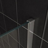 Wiesbaden Wiesbaden Slim Profielset + Stabilisatiestang - 120cm - Chrome