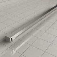 Wiesbaden Wiesbaden Slim Stabilisatiestang - 120cm - Chroom