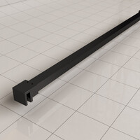 Wiesbaden Wiesbaden Slim Stabilisatiestang - 120cm - Mat Zwart