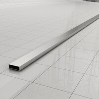 Wiesbaden Wiesbaden Comfort Verticale Stabilisatiestang - 120cm - Chrome