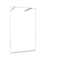 Wiesbaden Wiesbaden Free Vrijstaand Inloopdouche - 10mm - 120x200cm