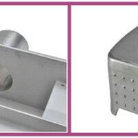 Wiesbaden Wiesbaden Douchegoot met Rooster, Vloerflens en Zijuitloop - 50cm - RVS