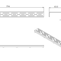 Wiesbaden Wiesbaden Rooster - 80cm - RVS