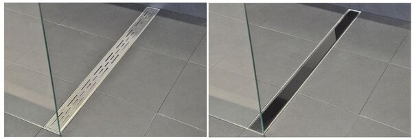 Wiesbaden Wiesbaden Glasrooster - 100cm - RVS