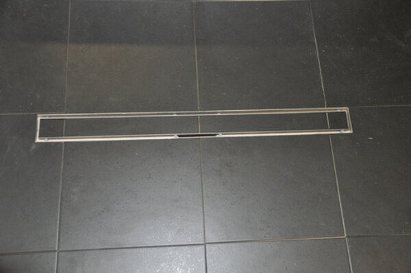 Wiesbaden Wiesbaden Tegelinlegrooster - 100cm - RVS