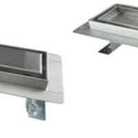 Wiesbaden Wiesbaden Tegelinlegrooster - 100cm - RVS