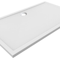 Wiesbaden Wiesbaden Compo Douchebak - Rechthoek - Acryl - 160x90x4cm - Wit