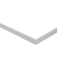 Wiesbaden Wiesbaden Compo Voorzetpaneel inclusief Set Poten - Rechthoek - Acryl - 140x90x4cm - Wit