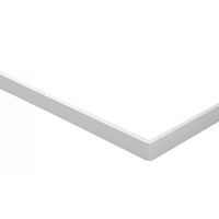 Wiesbaden Wiesbaden Compo Voorzetpaneel inclusief Set Poten - Rechthoek - Acryl - 160x90x4cm - Wit