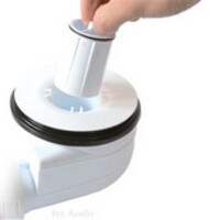 Nicolle Nicolle Turboflow Douchebaksifon voor Afvoer - 9cm - Chrome
