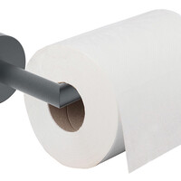 Wiesbaden Wiesbaden Alonzo Toiletrolhouder - Geborsteld Gunmetal