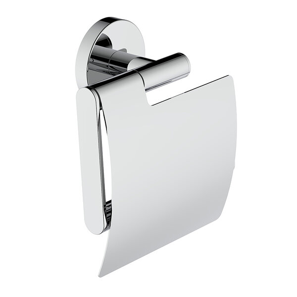 Wiesbaden Wiesbaden Alonzo Toiletrolhouder met Klep - Chroom