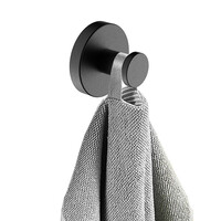 Wiesbaden Wiesbaden Alonzo Handdoekhaak Groot - Geborsteld Gunmetal