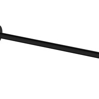 Wiesbaden Wiesbaden Alonzo Handdoekrek 1-Armig - Mat Zwart