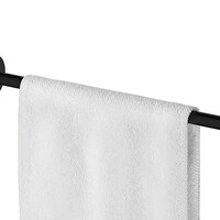 Wiesbaden Wiesbaden Alonzo Handdoekrek 1-Armig - Mat Zwart