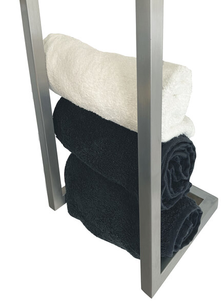 Wiesbaden Wiesbaden Loft Handdoekrek 95x25x20cm - RVS