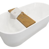 Wiesbaden Wiesbaden Oak Badplanchet - Strak - 80x20x3cm