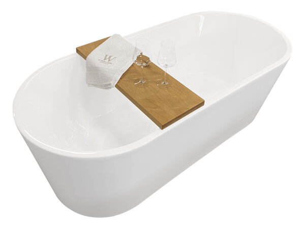 Wiesbaden Wiesbaden Oak Badplanchet - Strak - 80x20x3cm