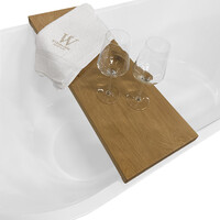 Wiesbaden Wiesbaden Oak Badplanchet - Strak - 80x20x3cm