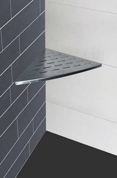 Wiesbaden Wiesbaden Inwall Hoekplanchet 29x29cm - RVS