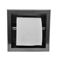 Xellanz Xellanz Rocko Inbouw Toiletrolhouder - Geborsteld RVS