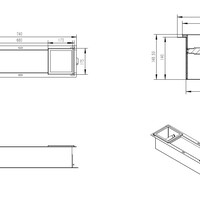 Xellanz Xellanz Inbouw Toilet- en Reserverolhouder - RVS