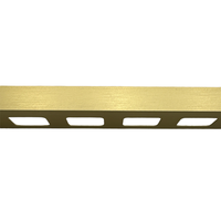 Maxifix Maxifix Tegelprofiel - Aluminium - 270cm - Geborsteld Goud - 8mm