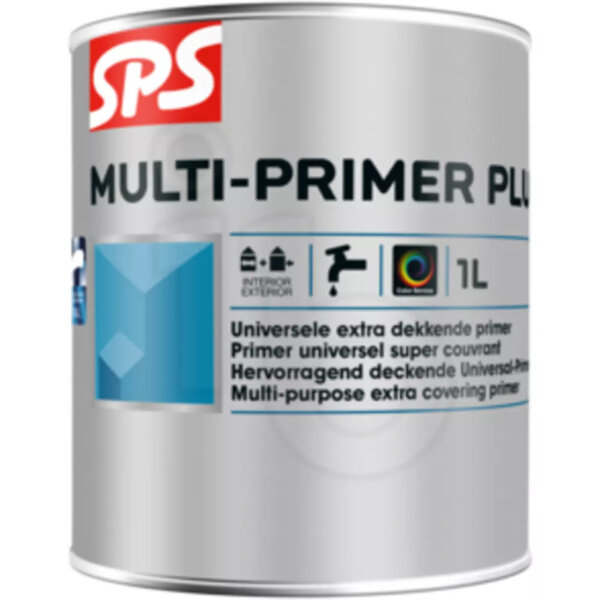 SPS SPS Multi-Primer Plus - Waterbasis - 1L - Wit
