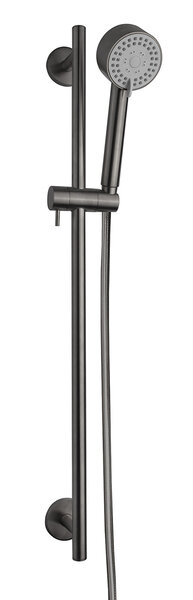 Wiesbaden Wiesbaden Cadans Glijstangset - Geborsteld Gunmetal