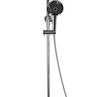 Wiesbaden Wiesbaden Nuovo Thermostatische Opbouw Regendouche met Kraan, Glijstang en 3-Standen Handdouche - Ø30cm - Chroom