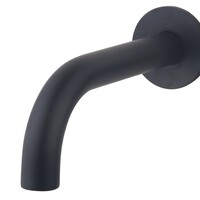 Wiesbaden Wiesbaden Caral Inbouw Uitloop - 20cm - Mat Zwart