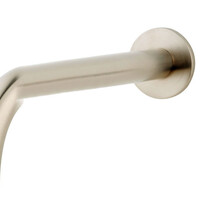 Wiesbaden Wiesbaden Caral Inbouw Uitloop - 25cm - Geborsteld RVS