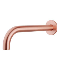 Wiesbaden Wiesbaden Caral Inbouw Uitloop - 25cm - Geborsteld Koper