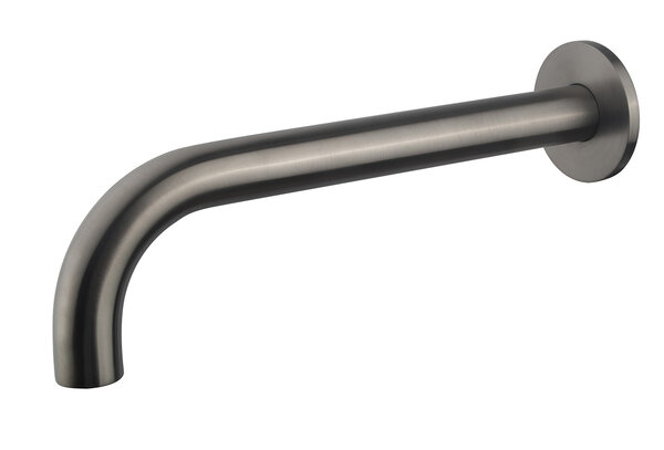 Wiesbaden Wiesbaden Caral Inbouw Uitloop - 25cm - Geborsteld Gunmetal