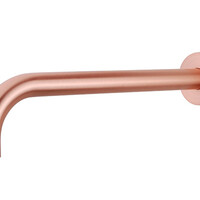 Wiesbaden Wiesbaden Caral Inbouw Uitloop - 30cm - Geborsteld Koper