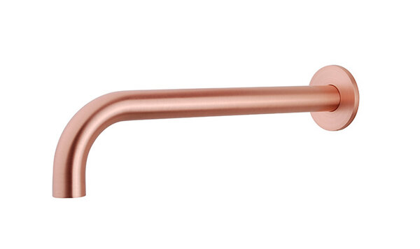 Wiesbaden Wiesbaden Caral Inbouw Uitloop - 30cm - Geborsteld Koper