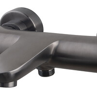 Wiesbaden Wiesbaden Caral Thermostatische Badkraan - Geborsteld Gunmetal