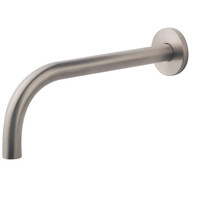 Wiesbaden Wiesbaden Slim Inbouw Uitloop - 20cm - Geborsteld RVS