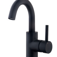 Wiesbaden Wiesbaden Caral Wastafelkraan met Draaibare Uitloop - Mat Zwart