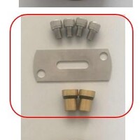 Wiesbaden Wiesbaden Caral Vrijstaande Badkraan met Staaf Handdouche - Mat Zwart