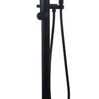 Wiesbaden Wiesbaden Caral Vrijstaande Badkraan met Staaf Handdouche - Mat Zwart