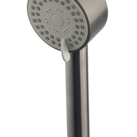 Wiesbaden Wiesbaden Cadans 3-Standen Handdouche - Geborsteld Gunmetal