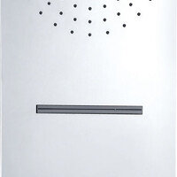 Wiesbaden Wiesbaden Caral Inbouw Regendouche met Waterval - 25x60cm - Chroom