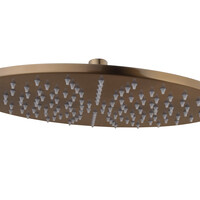 Wiesbaden Wiesbaden Caral Hoofddouche - Ø25cm - Geborsteld Brons Koper