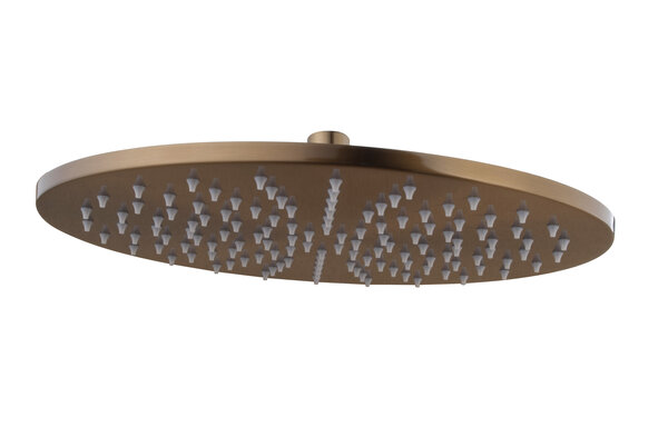 Wiesbaden Wiesbaden Caral Hoofddouche - Ø25cm - Geborsteld Brons Koper